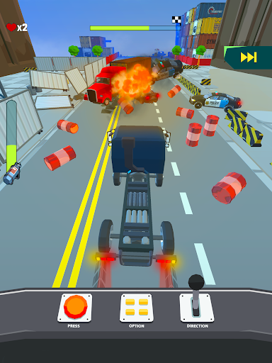 Crazy Rush 3D - Autofahren Bildschirmfoto 18