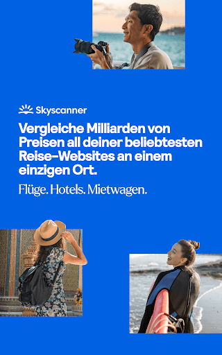 Skyscanner Flüge Hotels Autos Bildschirmfoto 17