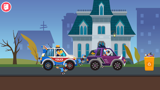 Dinosaurier-Polizeiauto Spiele Bildschirmfoto 7
