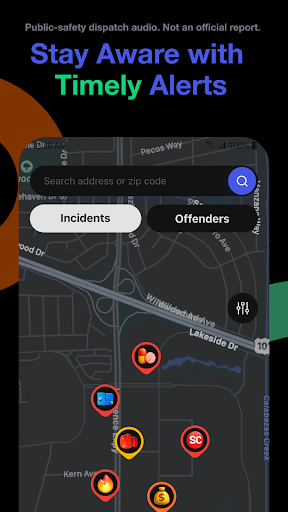 CrimeRadar: Dispatch Alerts Bildschirmfoto 2