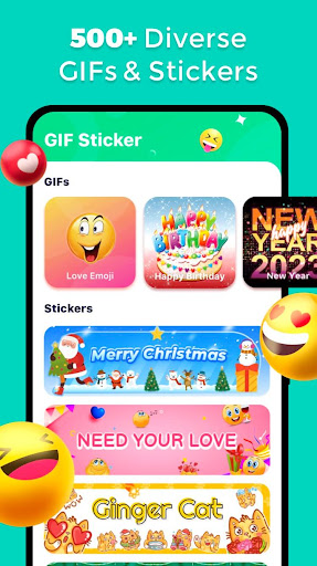 GIF Sticker & WAsticker Bildschirmfoto 5