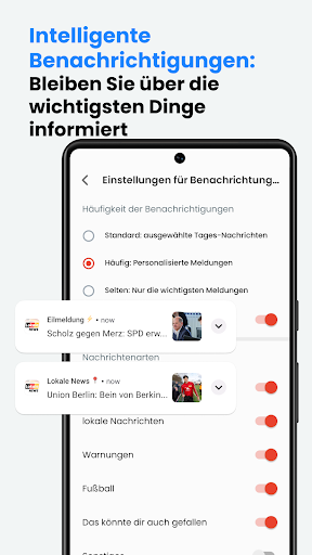 Lokale News - Eilmeldung Bildschirmfoto 1