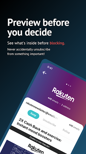 Unroll.Me - Inbox Mail Cleaner Bildschirmfoto 15