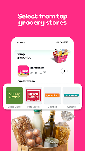 foodpanda: food & groceries Bildschirmfoto 4