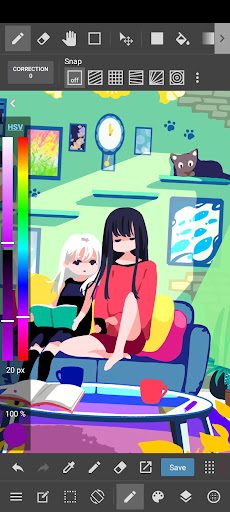 MediBang Paint - Zeichnen Bildschirmfoto 7