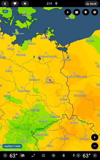 Wetter Online - RegenRadar Bildschirmfoto 23