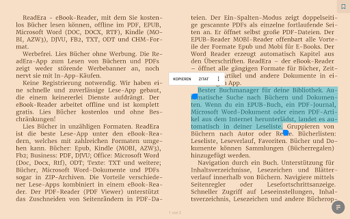 ReadEra: ebook reader pdf epub Bildschirmfoto 21