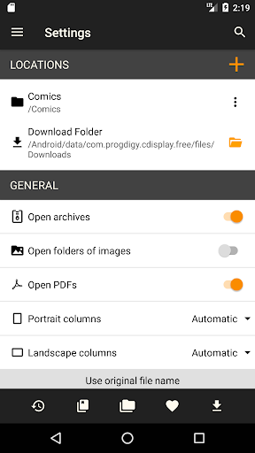 CDisplayEx Comic Reader Lite Bildschirmfoto 6