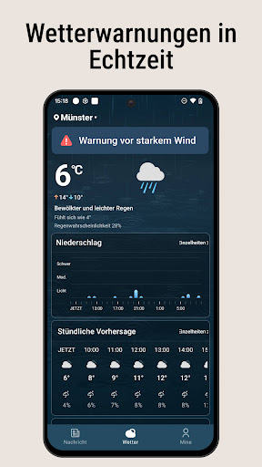 Lokales Wetter & Nachrichten Bildschirmfoto 3