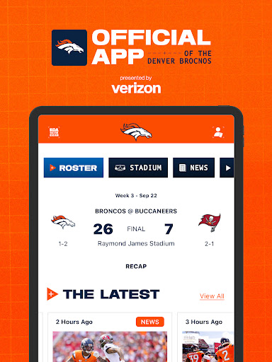 Denver Broncos Bildschirmfoto 2