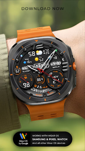 PER32 Ultra Hybrid Watch Face Bildschirmfoto 13