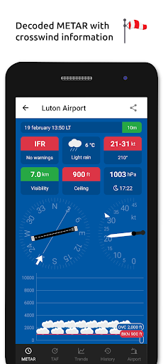 Metar-Taf - Visueller Decoder Bildschirmfoto 12