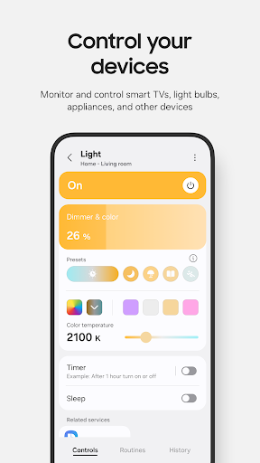 SmartThings Bildschirmfoto 3