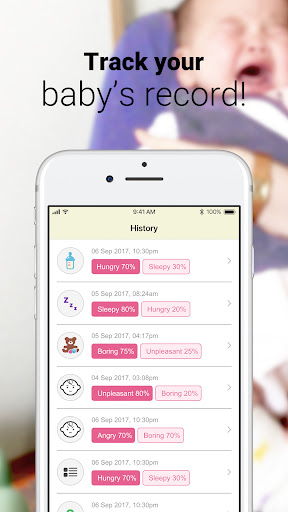 CryAnalyzer - baby translator Bildschirmfoto 4