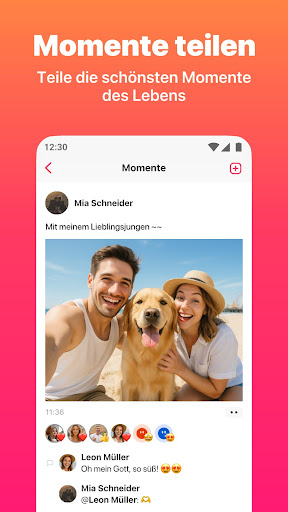 JusTalk - Video-Chat & Anrufe Bildschirmfoto 5