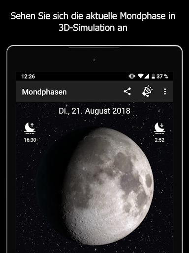 Mondphasen Pro Bildschirmfoto 2