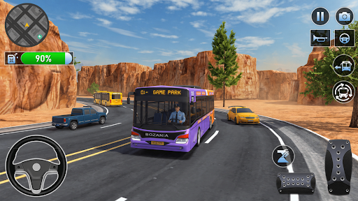 Bus Simulator : 3D Bus Games Bildschirmfoto 14