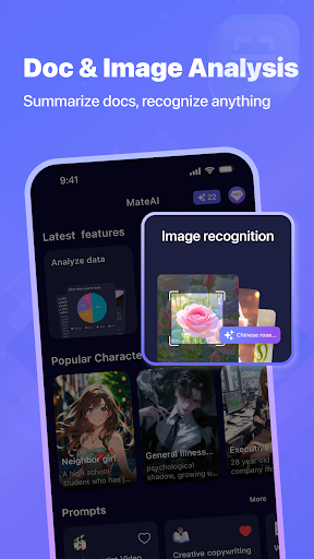 MateAI: AI Virtual Chatbot Bildschirmfoto 3
