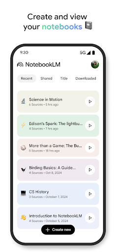Google NotebookLM Bildschirmfoto 4