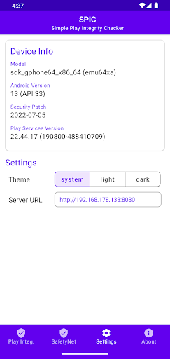 SPIC - Play Integrity Checker Bildschirmfoto 4