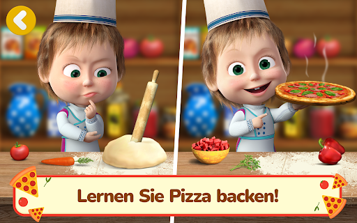 Mascha und der Bär: Pizzeria! Bildschirmfoto 27
