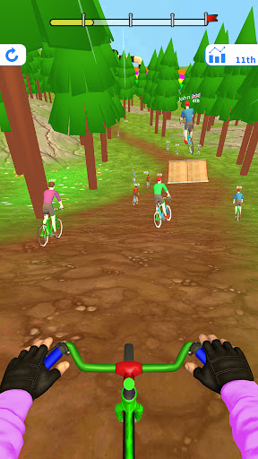 BMX Cycle Extreme Bicycle Game Bildschirmfoto 1