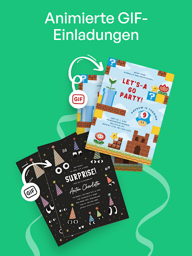 Einladungen Erstellen Bildschirmfoto 8