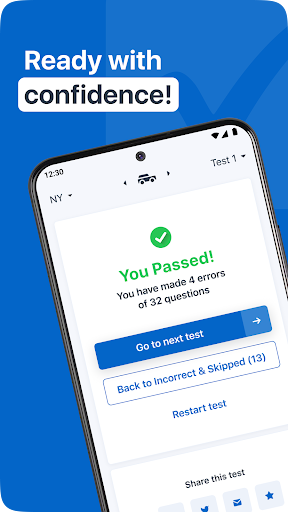 Driver Written Test: 2026 Test Bildschirmfoto 4