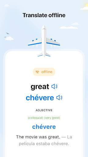 SpanishDictionary.com Learning Bildschirmfoto 1