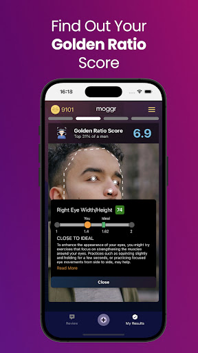Moggr - Haircut & Looksmax AI Bildschirmfoto 7