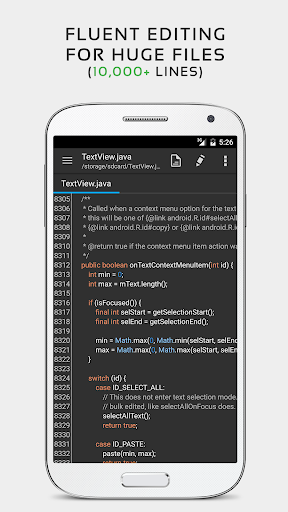 QuickEdit Text Editor Pro Bildschirmfoto 3