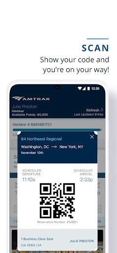 Amtrak Bildschirmfoto 3