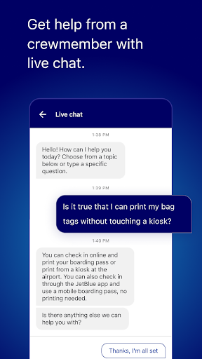 JetBlue - Book & manage trips Bildschirmfoto 5