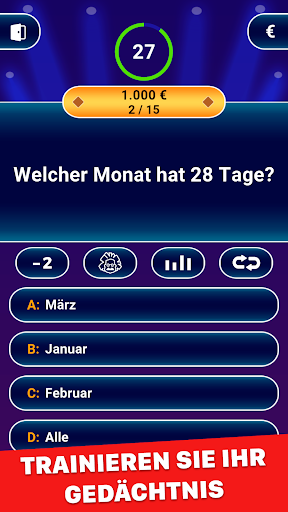 Millionär: Trivia & IQ-Test Bildschirmfoto 8
