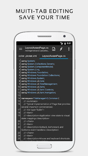 QuickEdit Text Editor Pro Bildschirmfoto 1