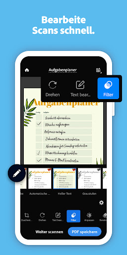 Adobe Scan KI-PDF Scanner, OCR Bildschirmfoto 3