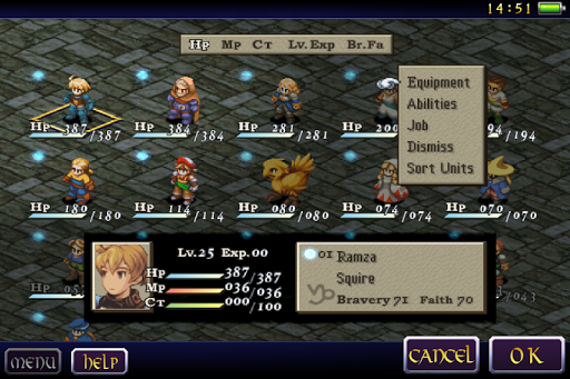 FINAL FANTASY TACTICS : WotL Bildschirmfoto 1