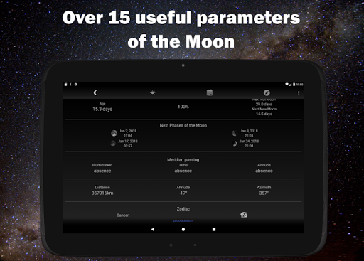 Moon Phase Calendar Bildschirmfoto 9
