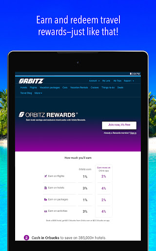 Orbitz Hotels & Flights Bildschirmfoto 3
