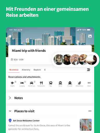 Wanderlog reisen routenplaner Bildschirmfoto 13