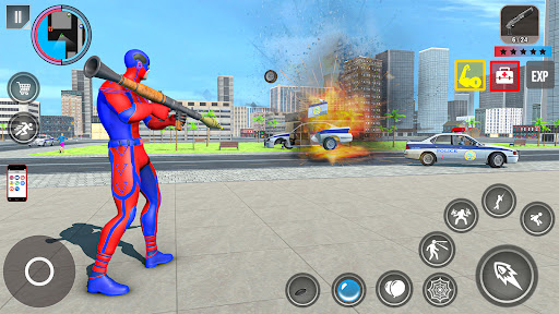 Rope Action City Fighting Game Bildschirmfoto 9