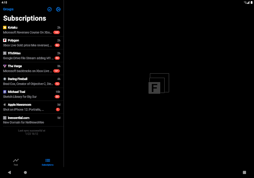 Fluent Reader Lite - RSS Clien Bildschirmfoto 7