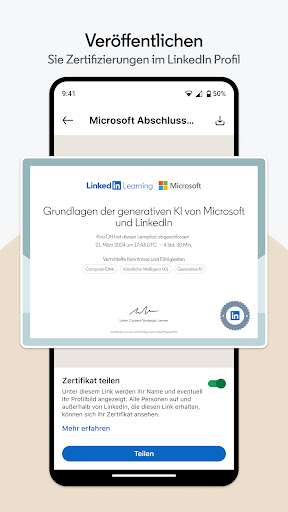 LinkedIn Learning Bildschirmfoto 7