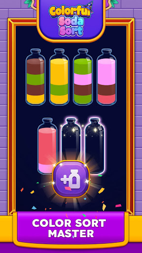 Colorful Soda Sort Bildschirmfoto 4