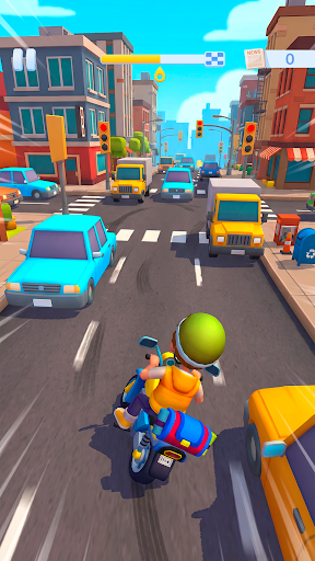 Paper Boy Race — 3D-Run-Spiele Bildschirmfoto 11
