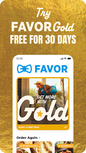 Favor: Texas Food Delivery Bildschirmfoto 4