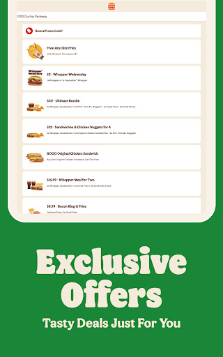 BURGER KING® App Bildschirmfoto 14