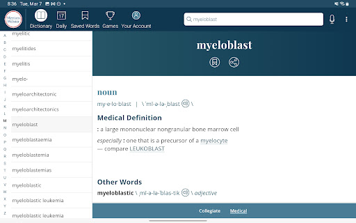 Dictionary - Merriam-Webster Bildschirmfoto 20