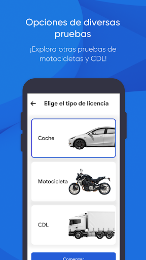 DMV Prueba de Práctica 2026 Bildschirmfoto 1