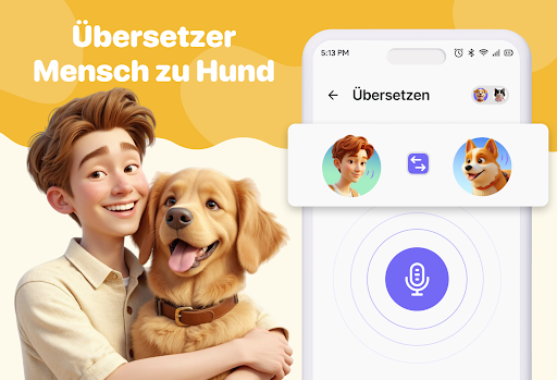Mensch-zu-Hund Übersetzer Bildschirmfoto 1